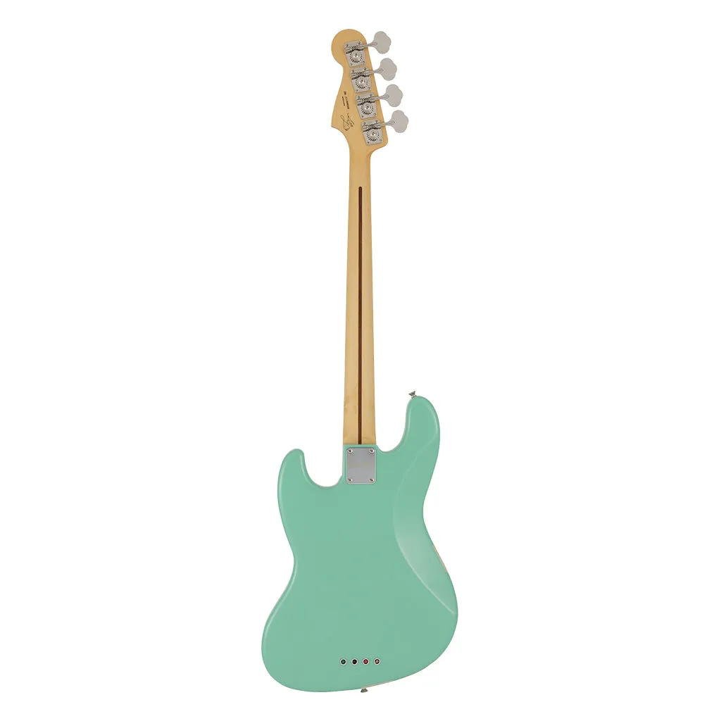Fender Silent Siren Jazz Bass, Maple Fingerboard, Surf Green
