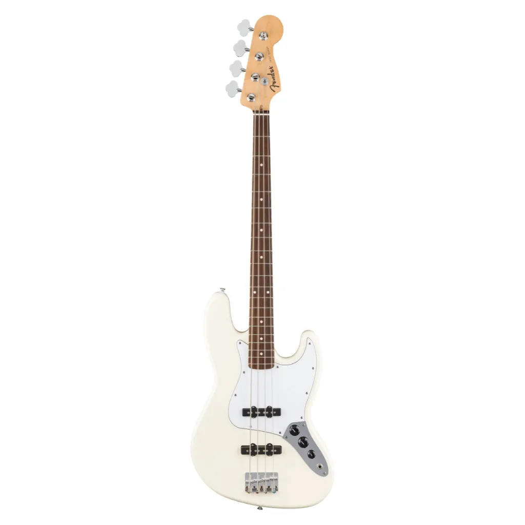 Fender Standard Jazz Bass, Laurel Fingerboard - Olympic White