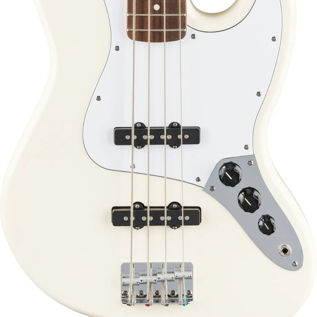Fender Standard Jazz Bass, Laurel Fingerboard - Olympic White