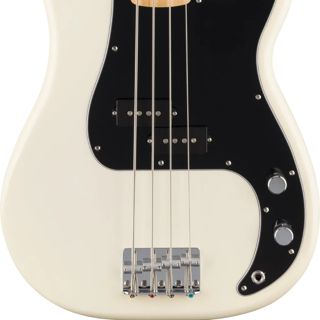 Fender Standard Precision Bass, Maple Fingerboard - Olympic White