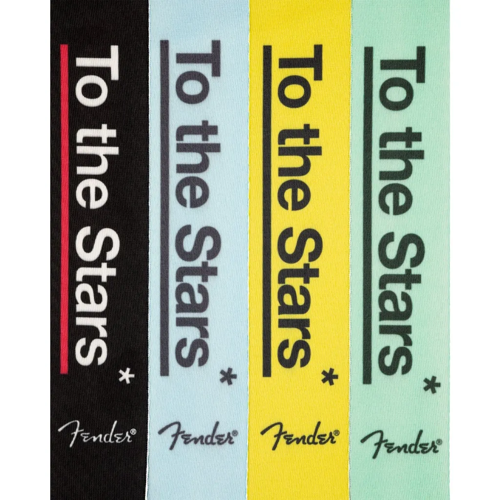Fender Tom DeLonge To The Stars Strap, Graffiti Yellow