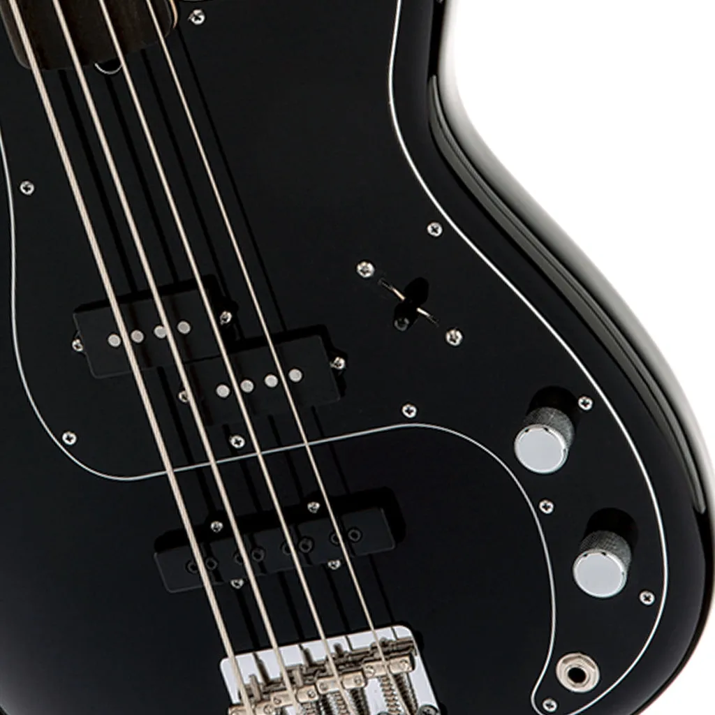 Fender Tony Franklin Fretless Precision Bass - Ebony Fingerboard - Black