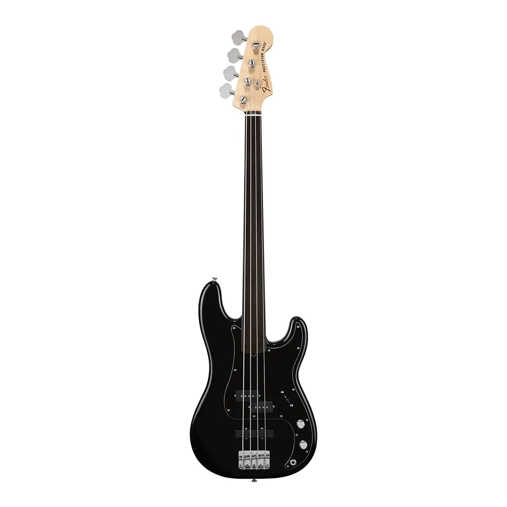 Fender Tony Franklin Fretless Precision Bass - Ebony Fingerboard - Black