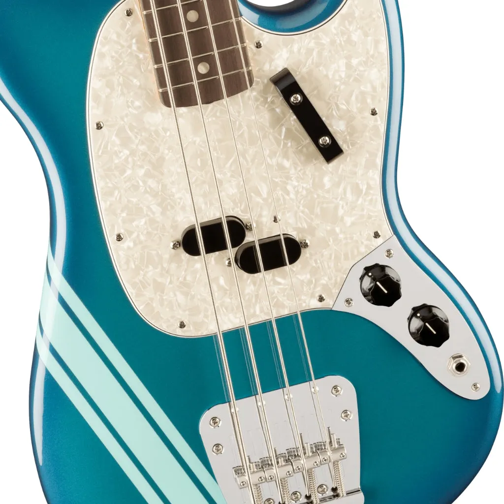 Fender Vintera II '70s Competition Mustang Bass, Rosewood Fingerboard, Competition Burgundy