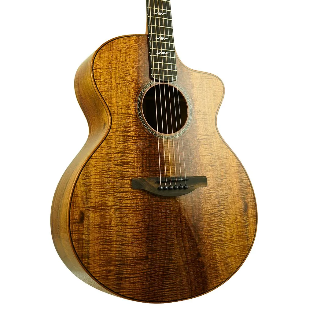 Fenech Masterbuilt Grand Auditorium Cutaway - All Master Grade Blackwood