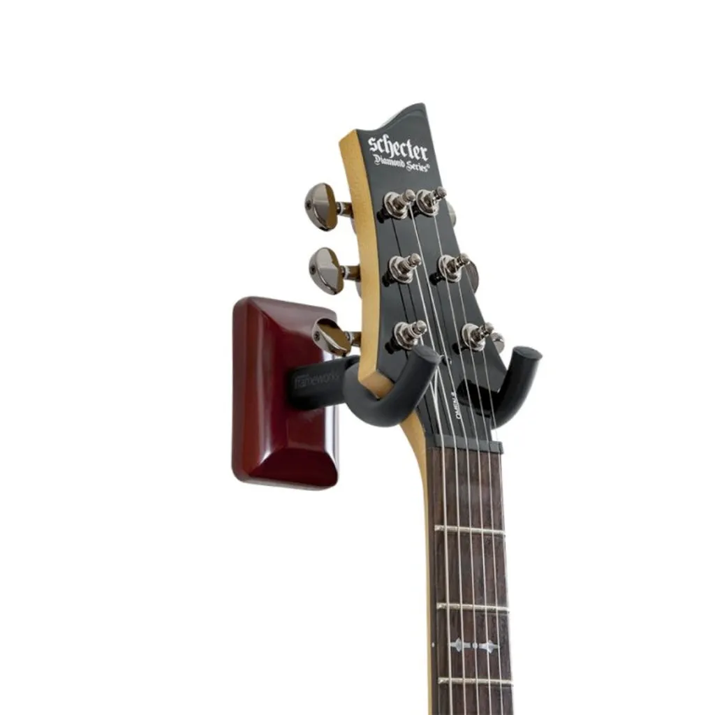 GATOR GFW-GTR-HNGRCHR Wall Mount Guitar Hanger CHE