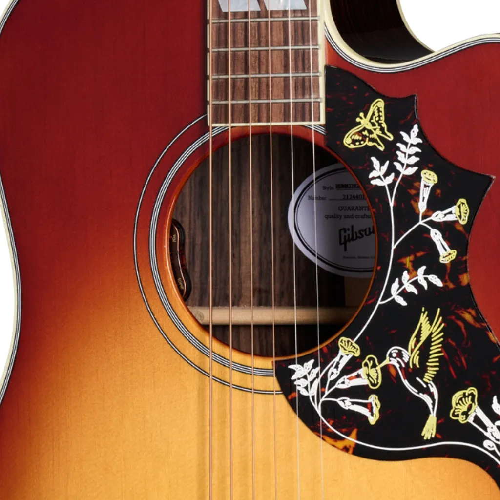 Gibson Hummingbird Standard Rosewood EC Acoustic Guitar - Rosewood Burst