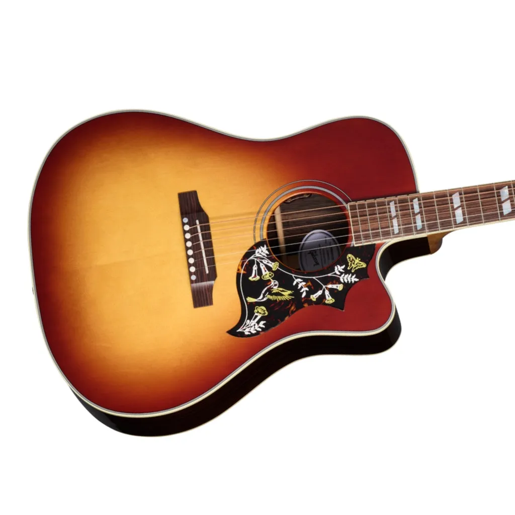 Gibson Hummingbird Standard Rosewood EC Acoustic Guitar - Rosewood Burst