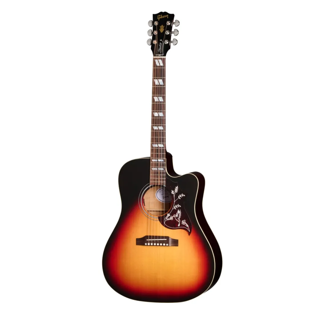 Gibson Hummingbird Studio EC Acoustic Guitar - Tri Burst Satin