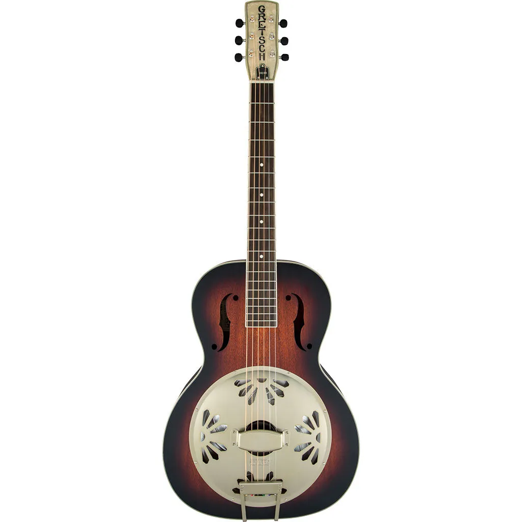 Gretsch G9240 Alligator Round Neck Resonator - 2 Colour Sunburst