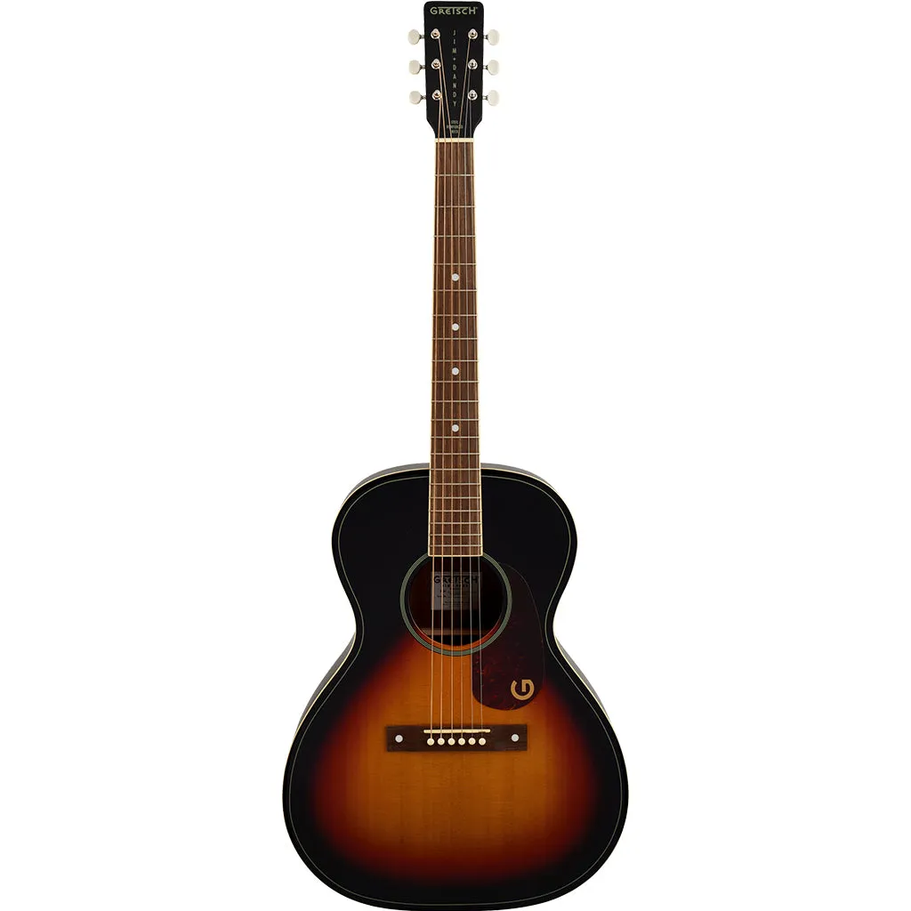 Gretsch Jim Dandy Concert Limited Edition Acoustic Guitar Walnut Fingerboard Heritage Burst