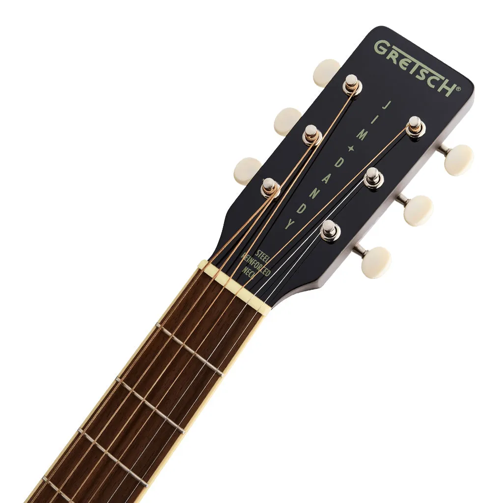 Gretsch Jim Dandy Concert Limited Edition Acoustic Guitar Walnut Fingerboard Heritage Burst