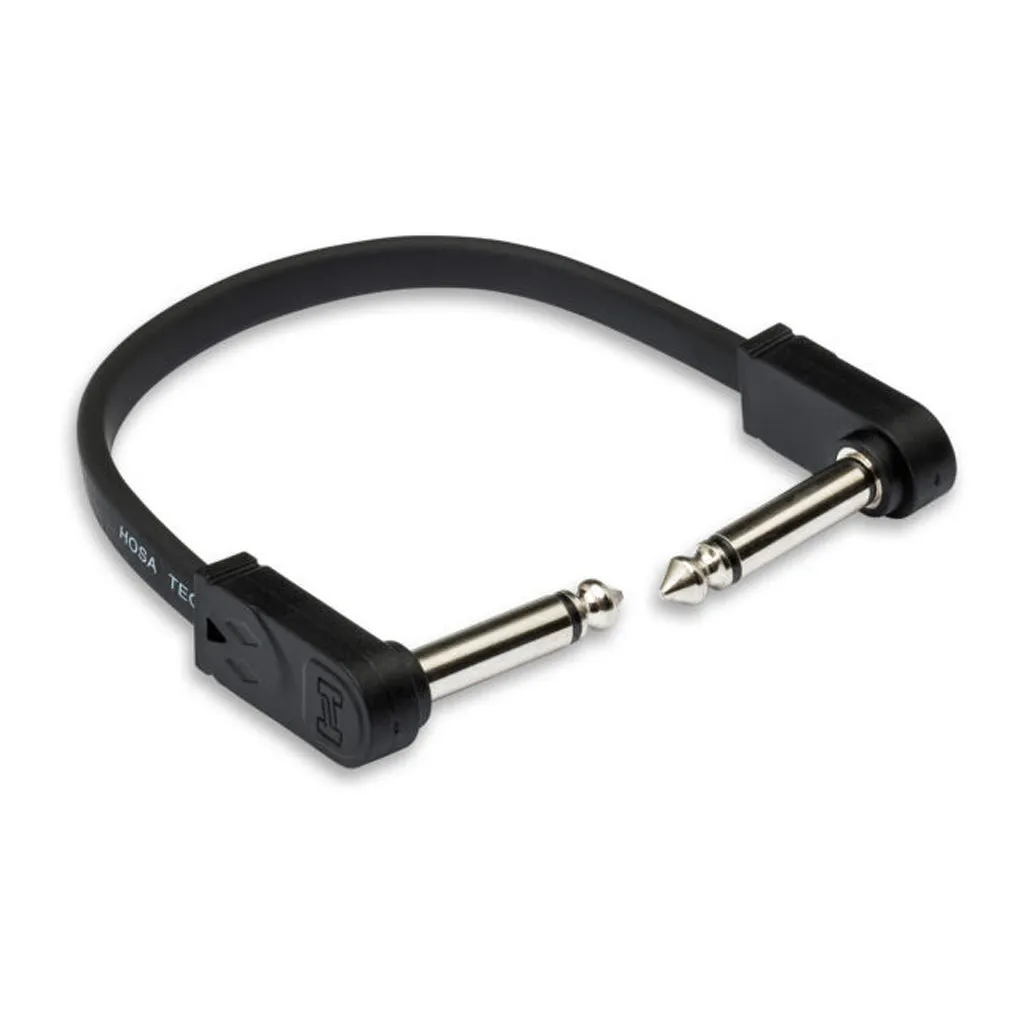 Hosa Technology Gtr Patch Cable Flat 6in 6pc