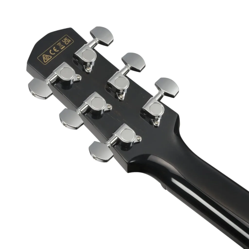 Ibanez AAM340CE Acoustic Guitar - Rustic Black High Gloss