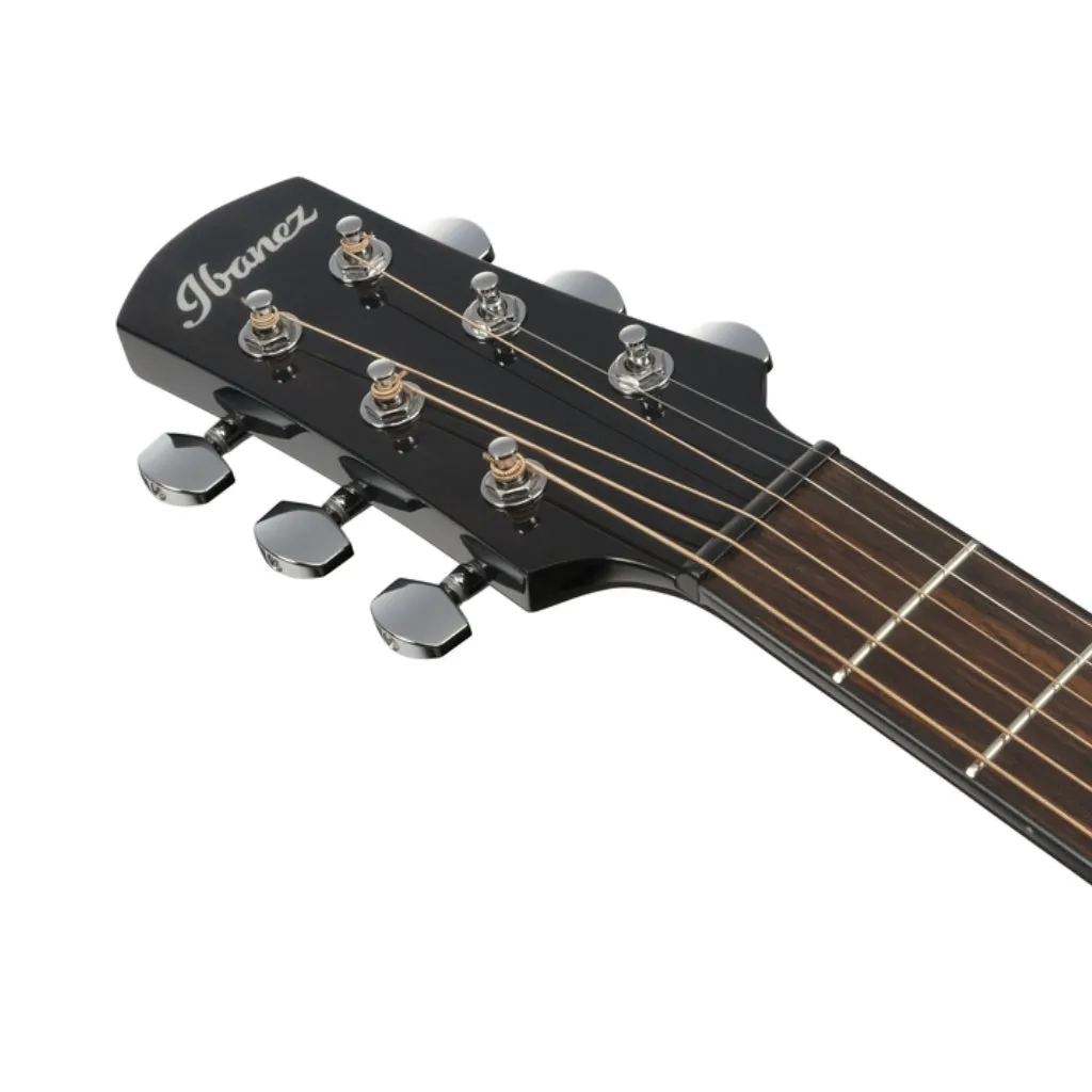 Ibanez AAM340CE Acoustic Guitar - Rustic Black High Gloss