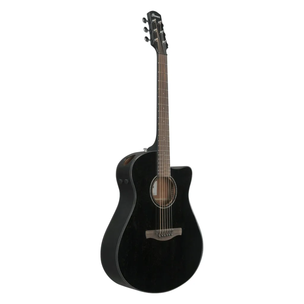 Ibanez AAM340CE Acoustic Guitar - Rustic Black High Gloss