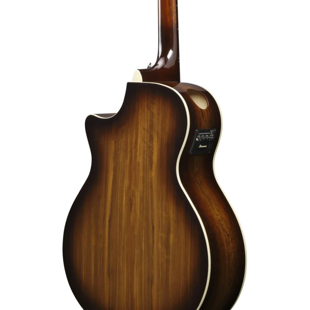 Ibanez AE160 Acoustic Guitar - Vintage Mahogany Sunburst High Gloss