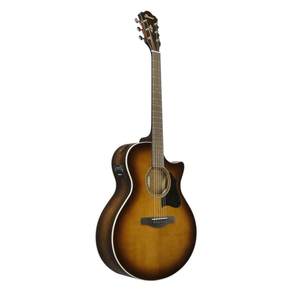 Ibanez AE160 Acoustic Guitar - Vintage Mahogany Sunburst High Gloss