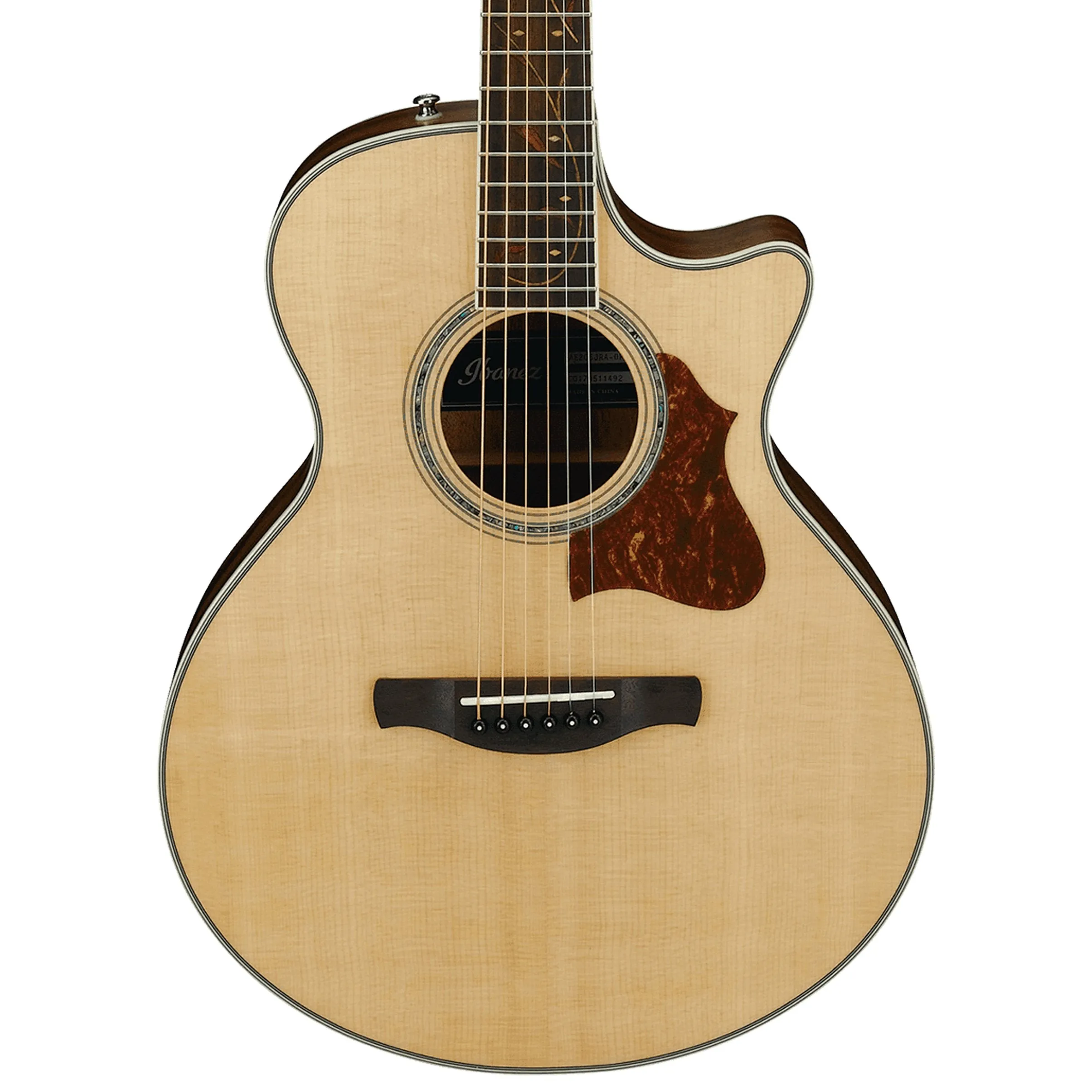 Ibanez AE205JR Acoustic Guitar - Open Pore Natural
