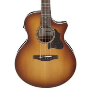 Ibanez AE3007FMH 7-String Acoustic Guitar - Tobacco Edge Burst High Gloss