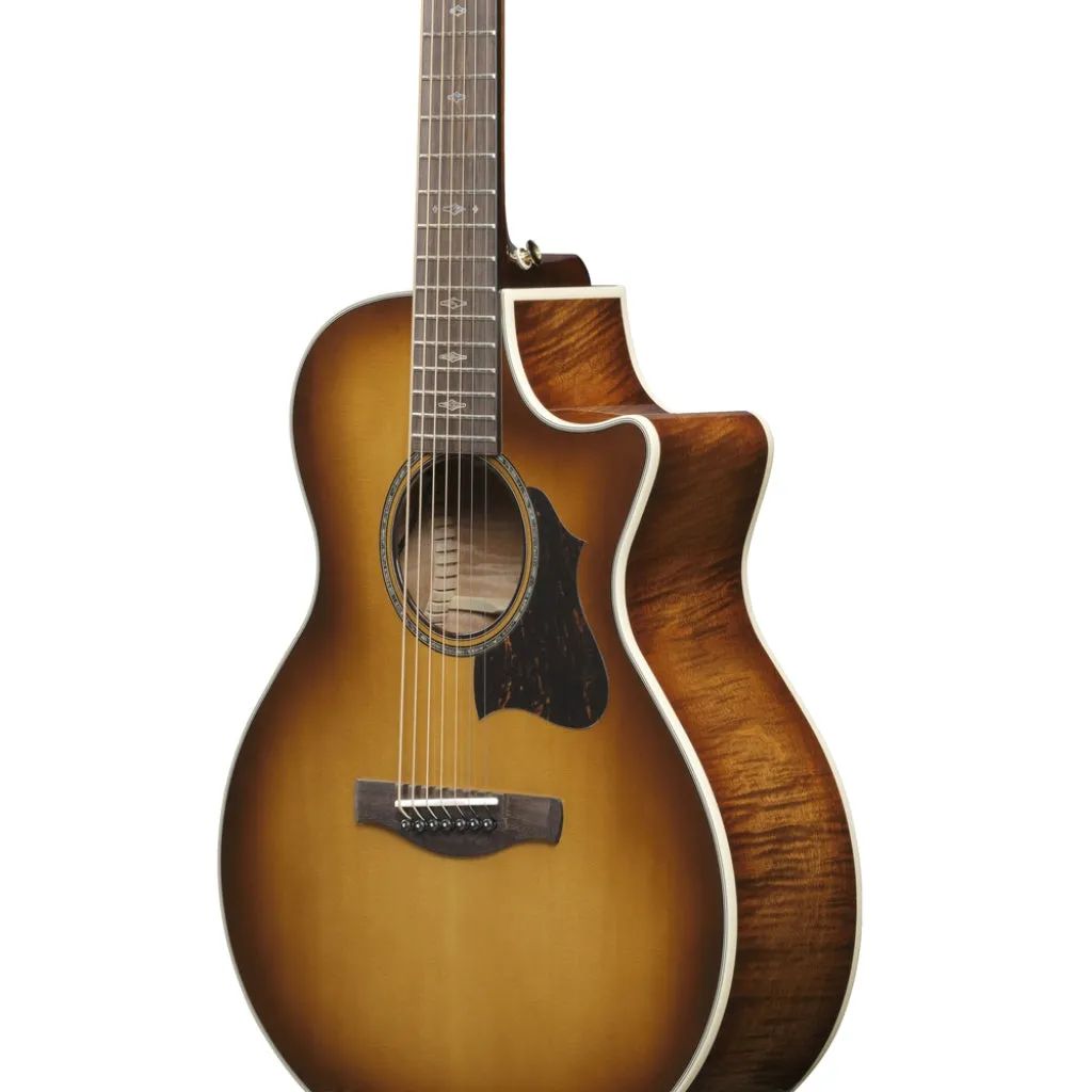 Ibanez AE3007FMH 7-String Acoustic Guitar - Tobacco Edge Burst High Gloss