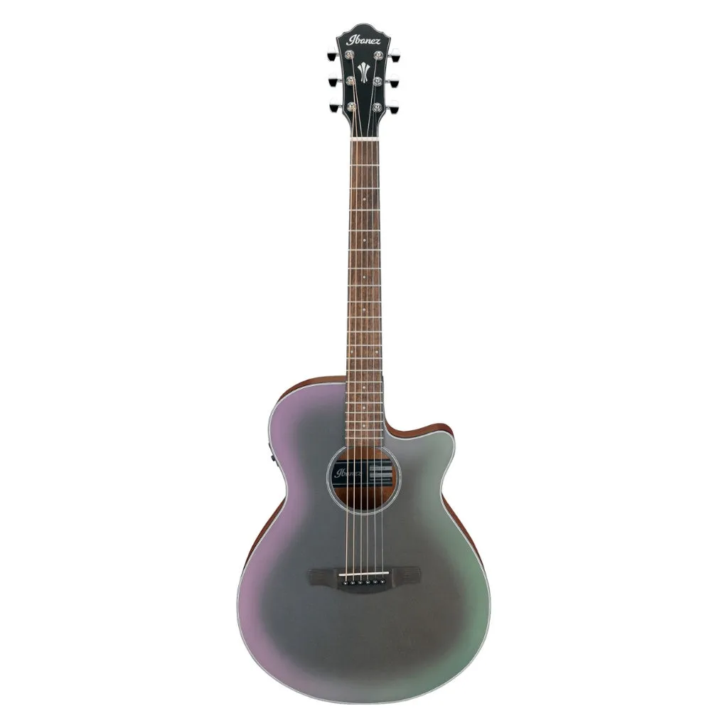 Ibanez AEG50 Black Aurora Burst Matte Electro Acoustic Guitar