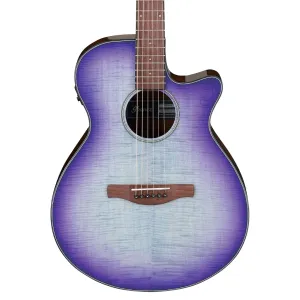 Ibanez - AEG70 Acoustic Guitar - Purple Iris Burst High Gloss