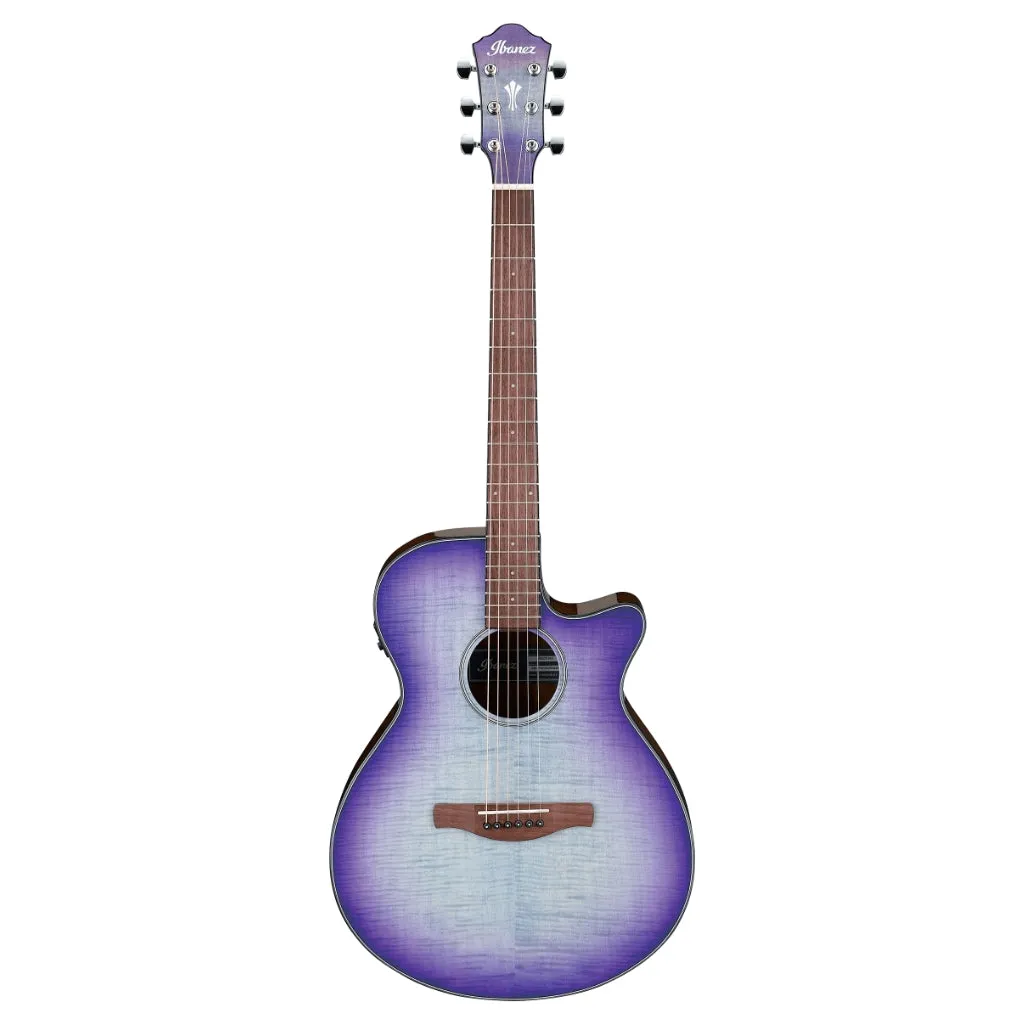 Ibanez - AEG70 Acoustic Guitar - Purple Iris Burst High Gloss
