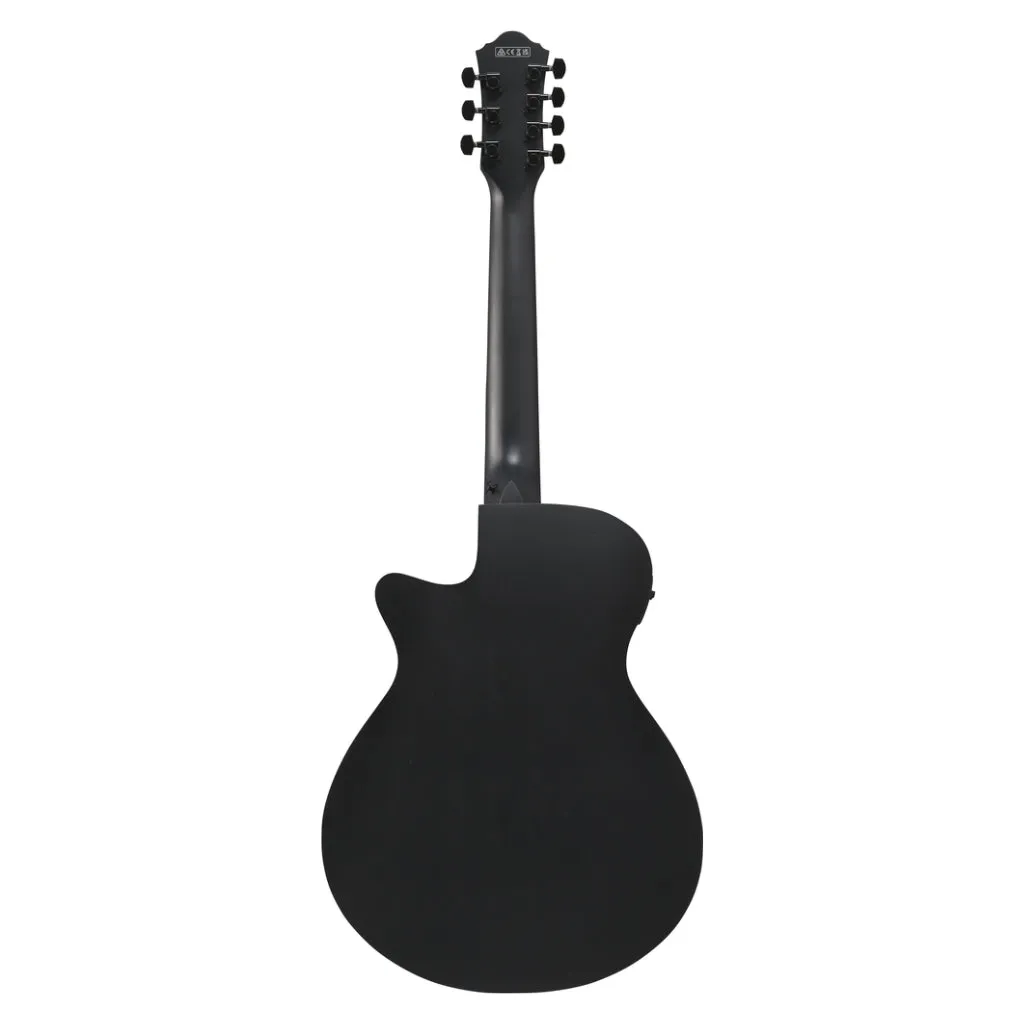 Ibanez AEG721 7-Strings Acoustic Guitar - Black Out