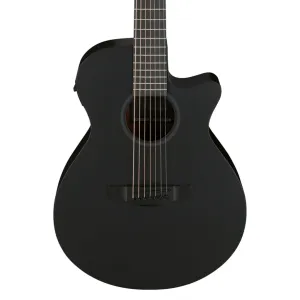 Ibanez AEG721 7-Strings Acoustic Guitar - Black Out