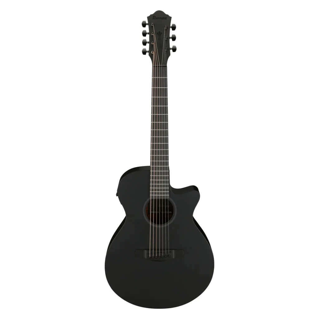 Ibanez AEG721 7-Strings Acoustic Guitar - Black Out