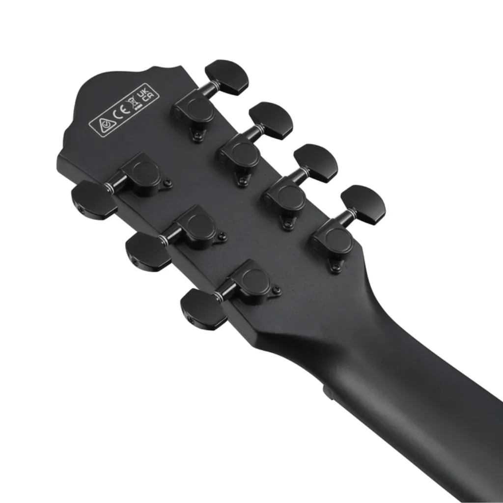 Ibanez AEG721 7-Strings Acoustic Guitar - Black Out