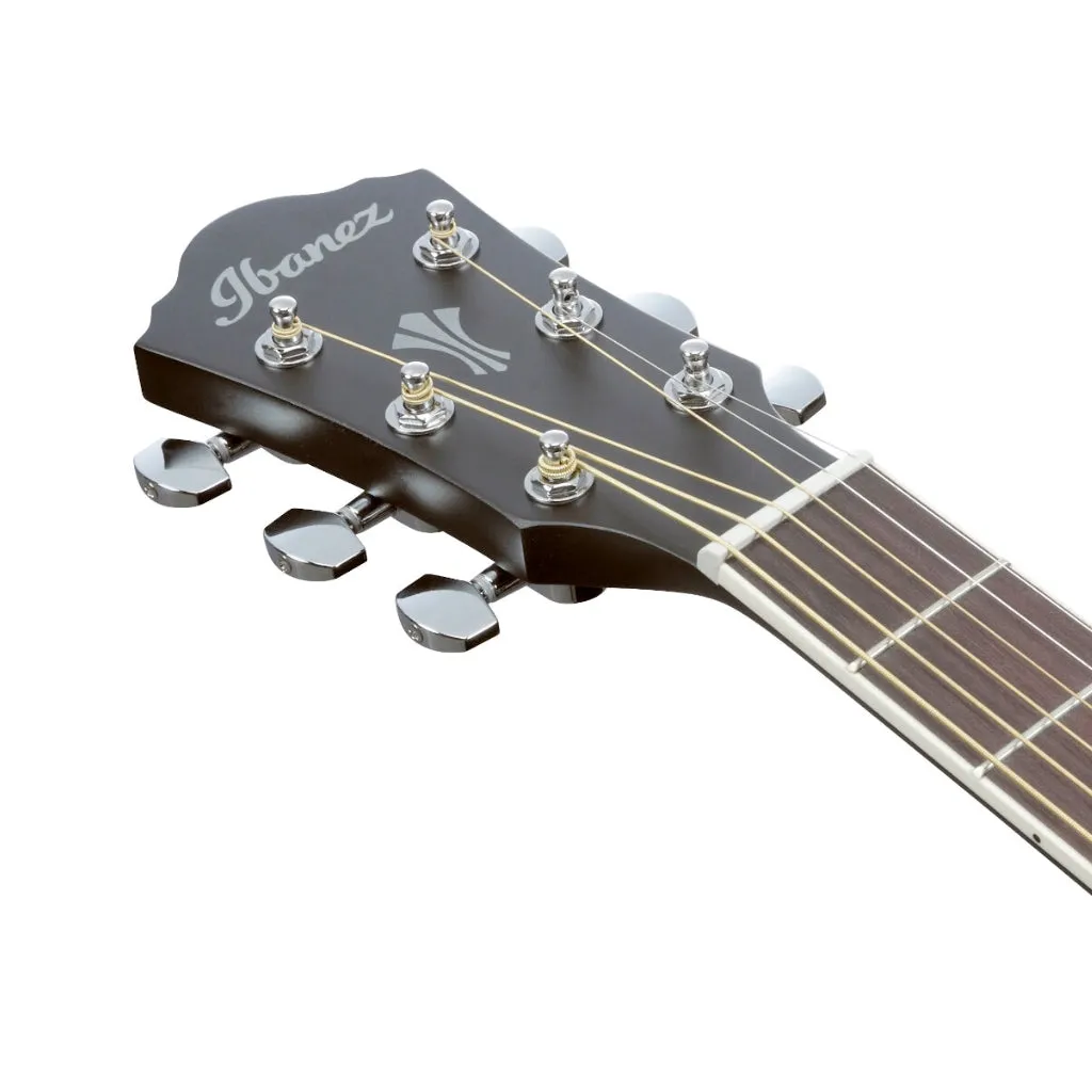 Ibanez AEG7MH Acoustic Guitar - Weatherd Black Open Pore