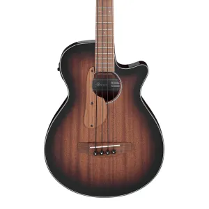 Ibanez AEGB24E Mahogany High Gloss Acoustic Bass Guitar