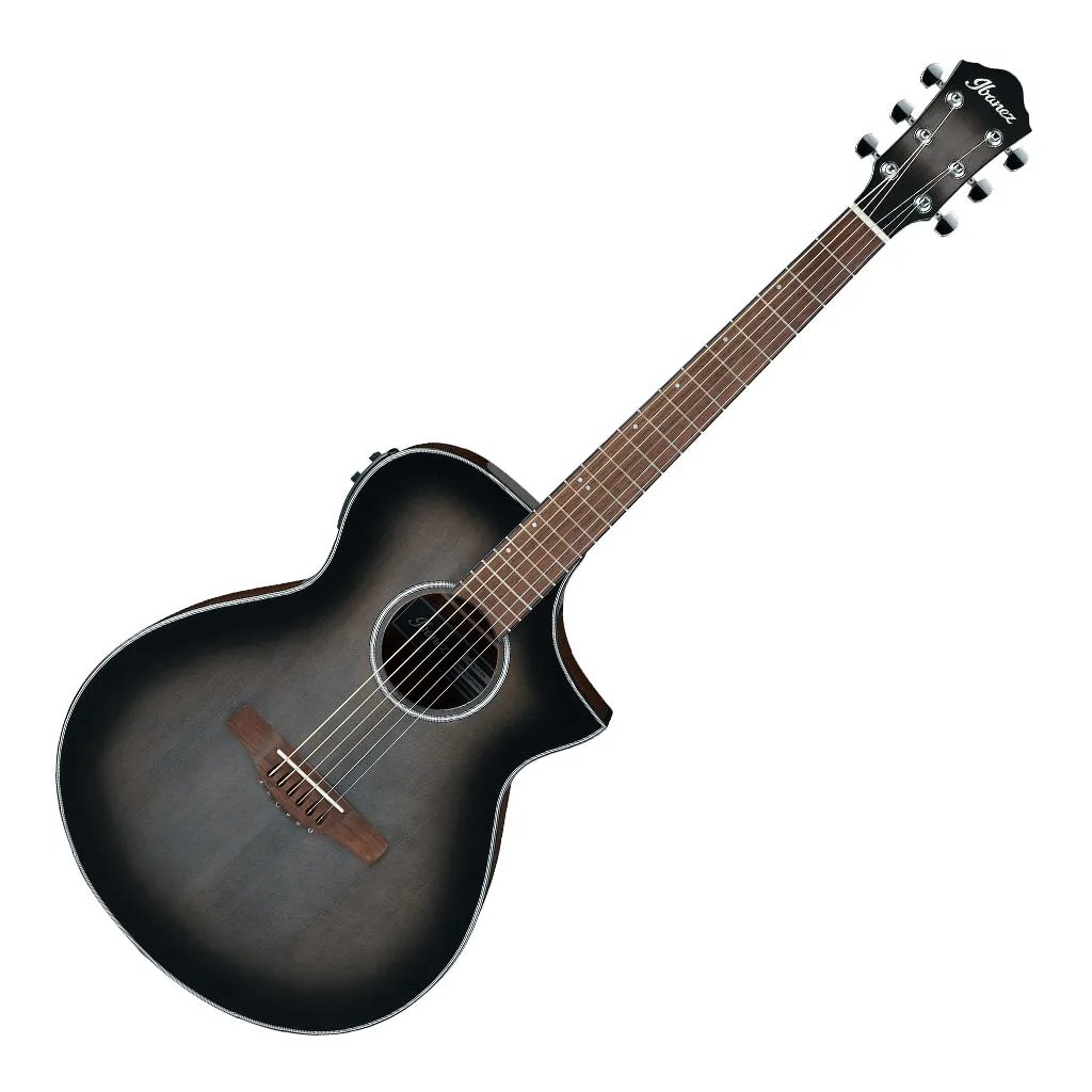 IBANEZ - AEWC11 Acoustic Guitar - Translucent Charcoal Burst