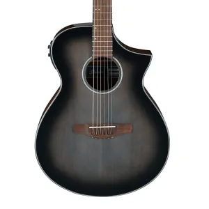 IBANEZ - AEWC11 Acoustic Guitar - Translucent Charcoal Burst