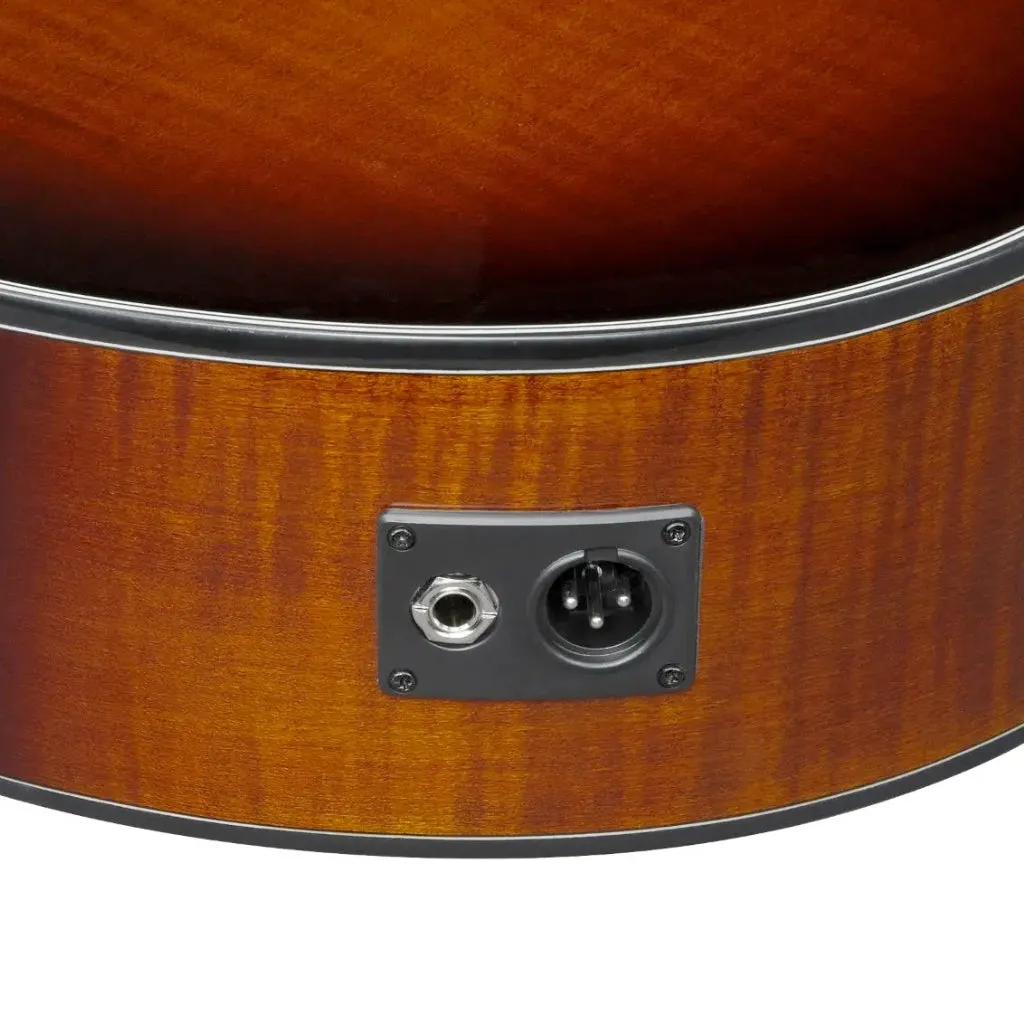 Ibanez AEWC400 Amber Sunburst High Gloss Acoustic Guitar