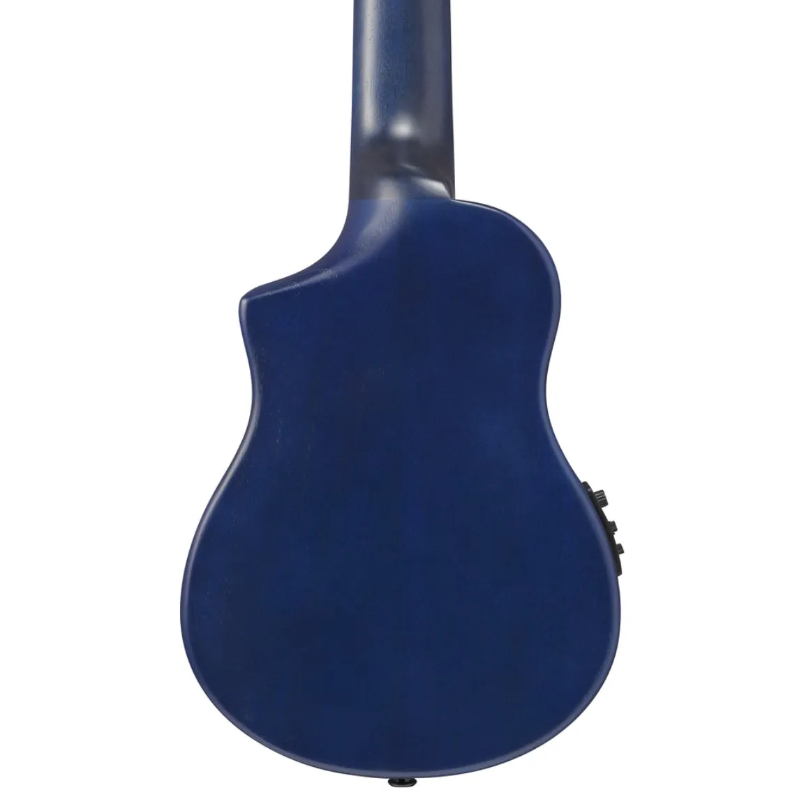 Ibanez AUP10FMNE Ukulele with Bag - Open Pore Transparent Blue Sunburst