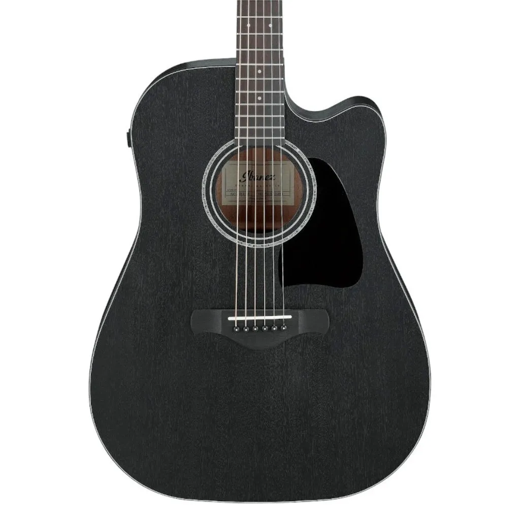 Ibanez AW1040CE Acoutics Guitar All Solid - Weathered Black Open Pore