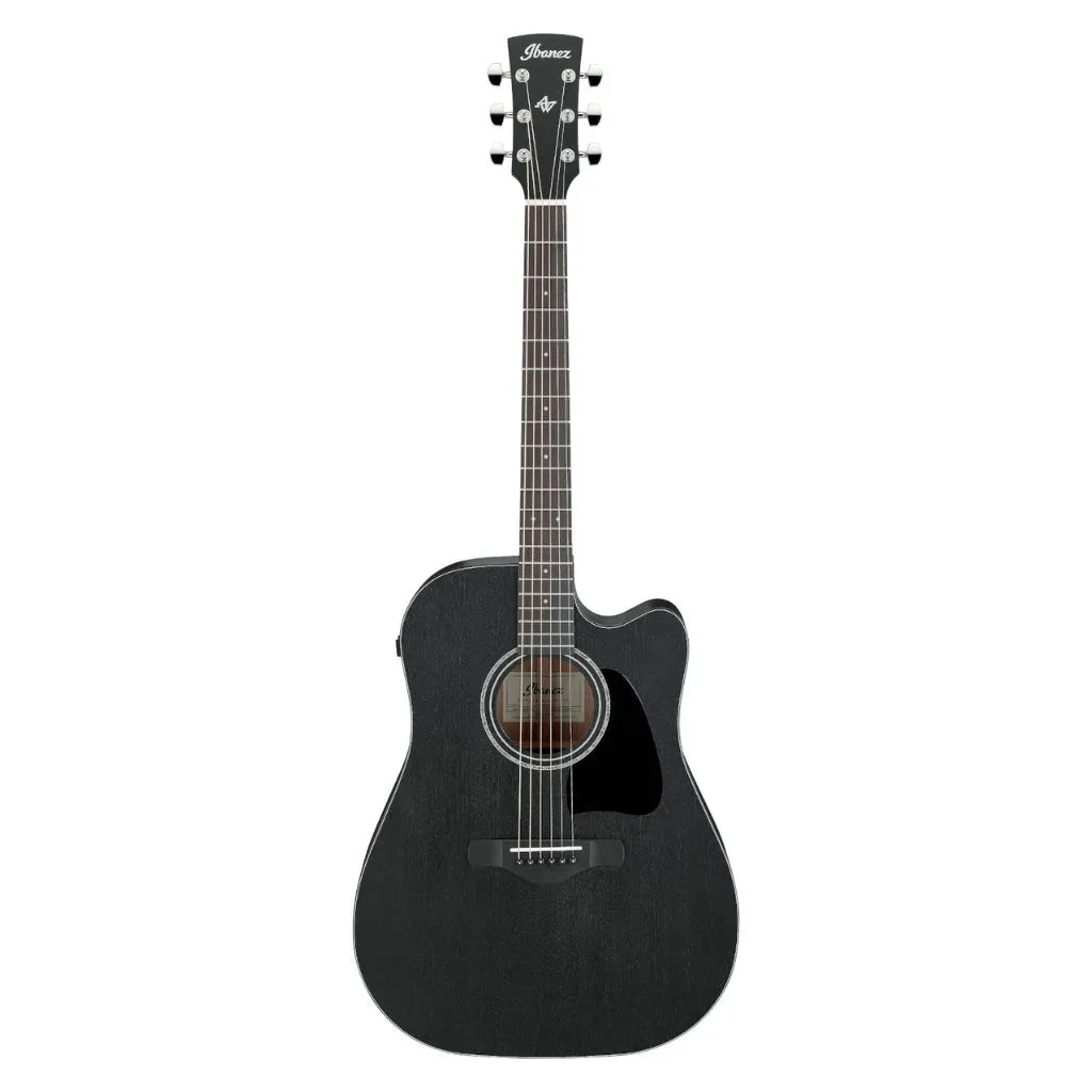 Ibanez AW1040CE Acoutics Guitar All Solid - Weathered Black Open Pore