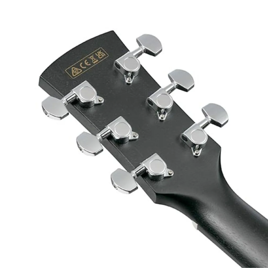 Ibanez AW1040CE Acoutics Guitar All Solid - Weathered Black Open Pore