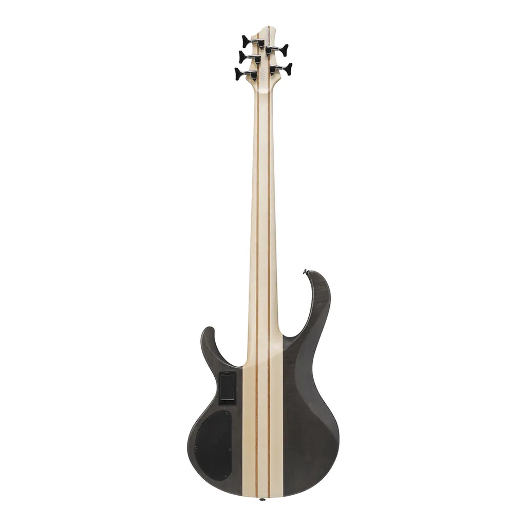 Ibanez BTB605 Transparent Gray Flat 5 String Electric Bass