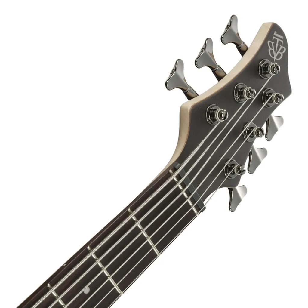 Ibanez BTB606 Transparent Gray Flat 6 String Electric Bass