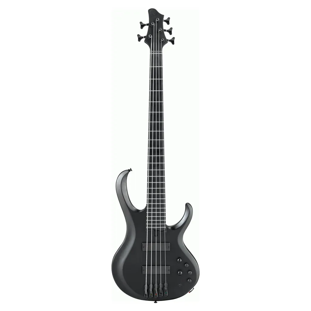 Ibanez - BTB625EX 5 String Electric Bass - Black Flat