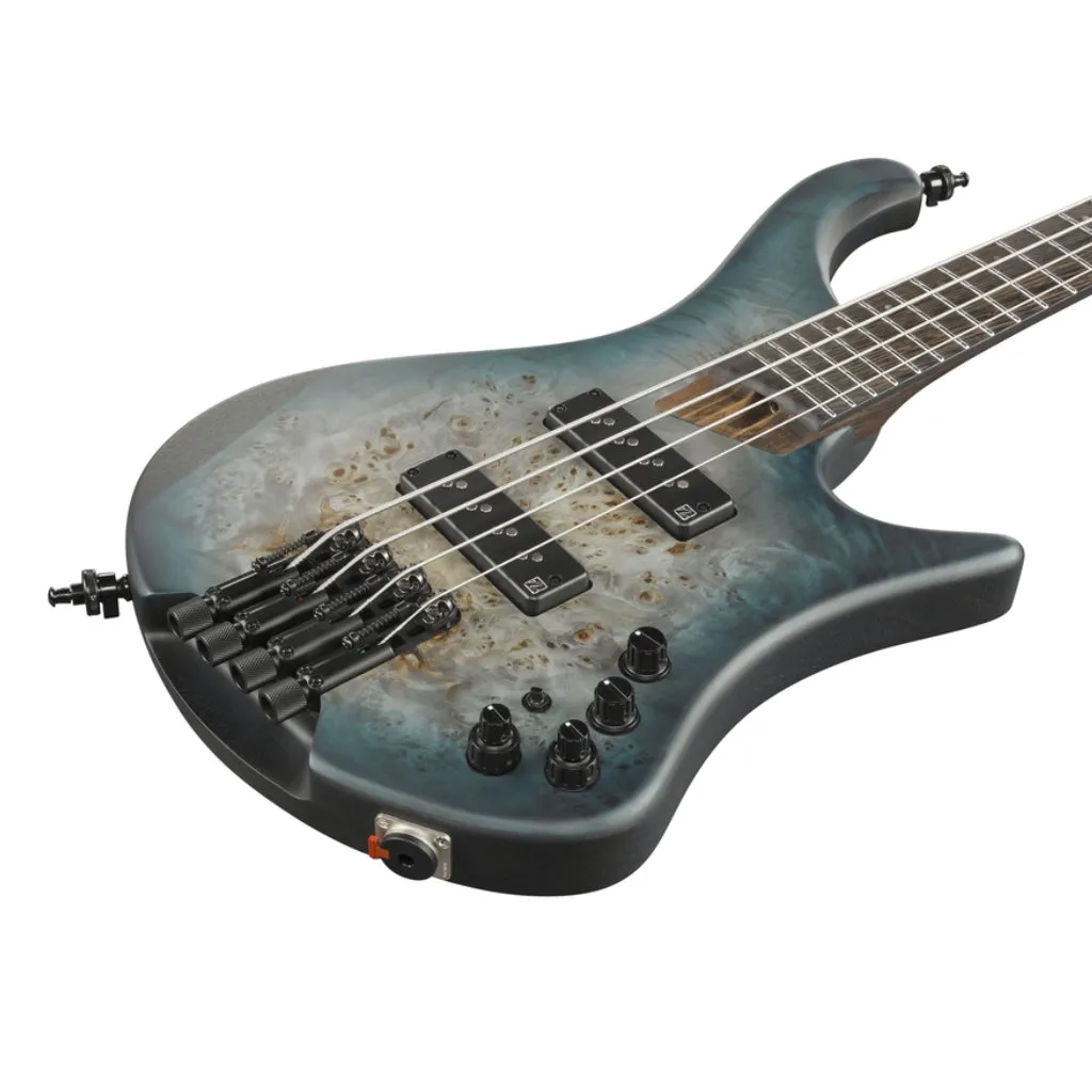 Ibanez EHB1500CTF Headless 4 String Electric Bass Guitar Cosmic Blue Starburst Flat
