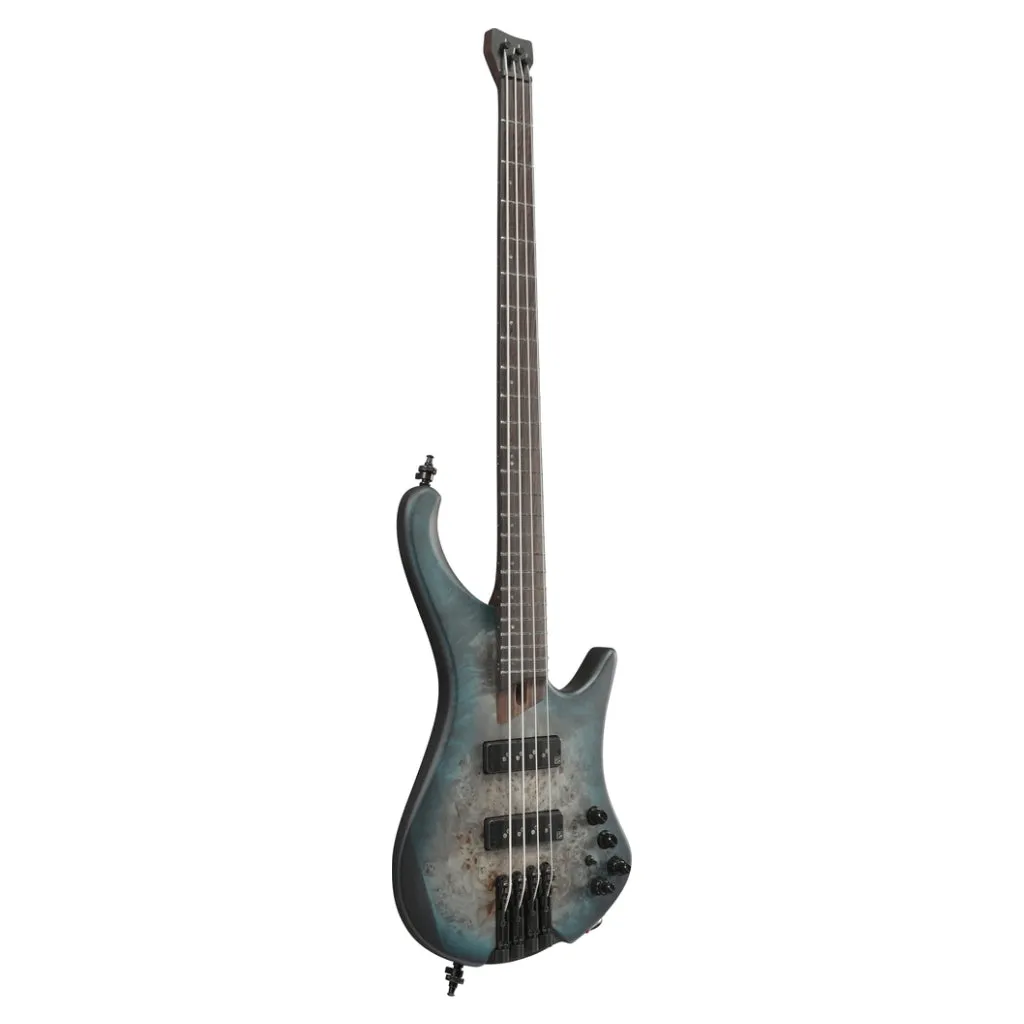 Ibanez EHB1500CTF Headless 4 String Electric Bass Guitar Cosmic Blue Starburst Flat