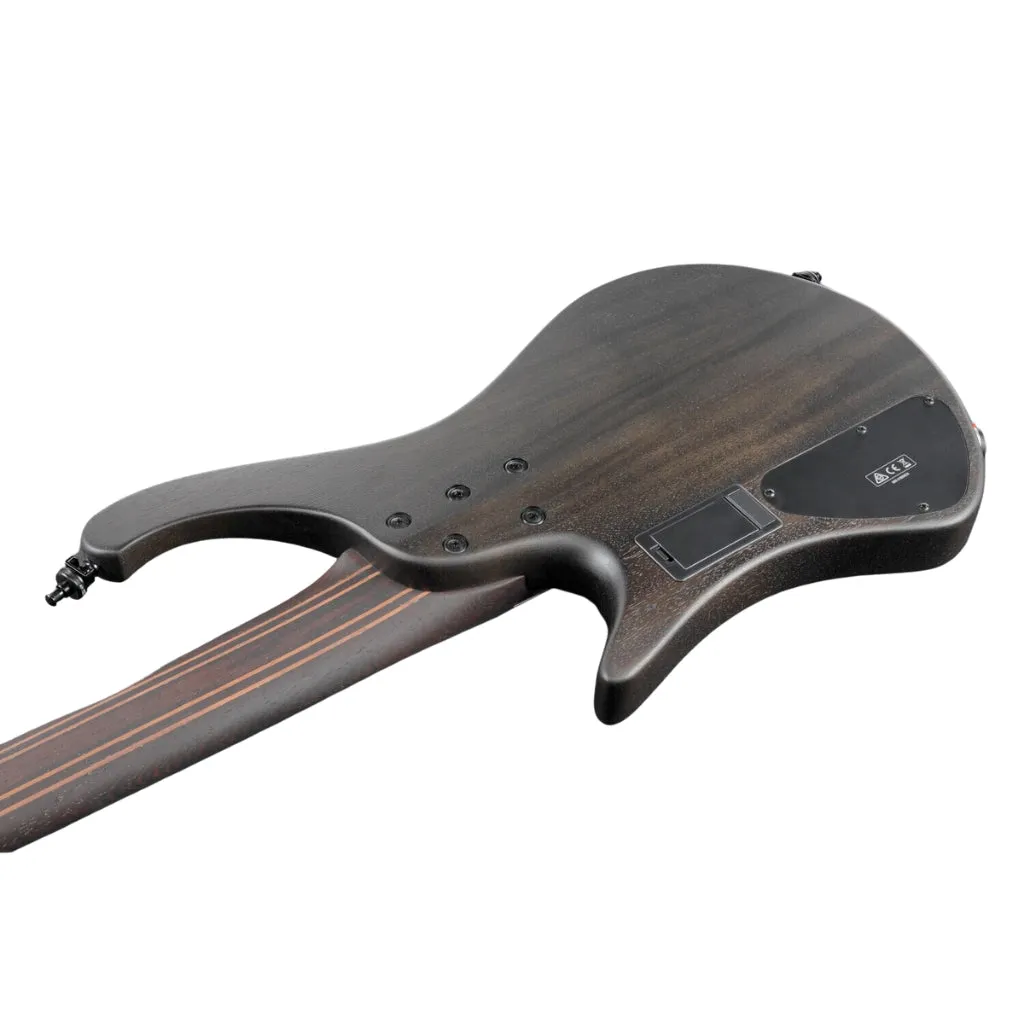 Ibanez EHB1505MS Electric Bass - Black Ice Flat