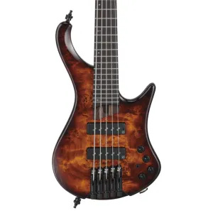 Ibanez EHB1505SDEL Headless 5 String Electric Bass Guitar Dragon Eye Burst Low Gloss
