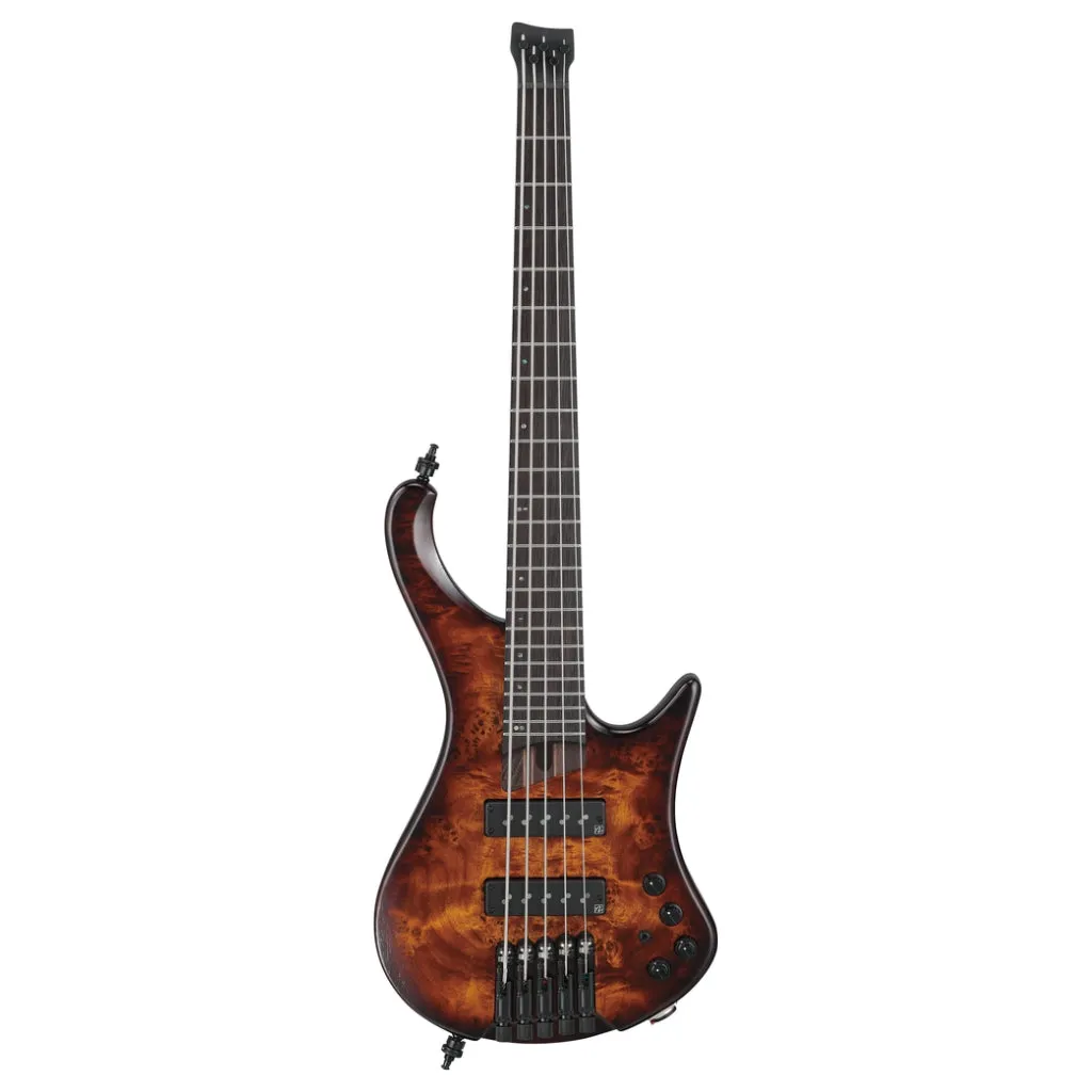Ibanez EHB1505SDEL Headless 5 String Electric Bass Guitar Dragon Eye Burst Low Gloss
