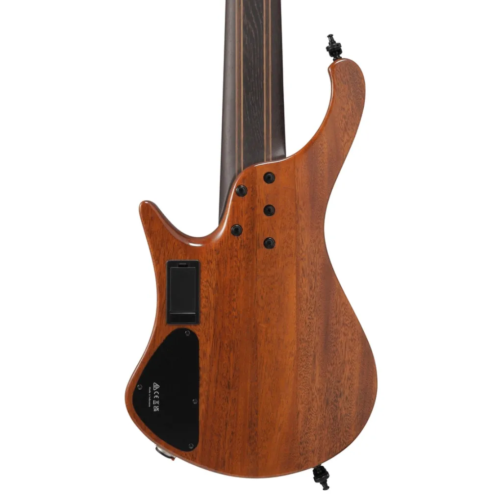 Ibanez EHB1506MSABL Headless 6 String Electric Bass Guitar Antique Brown Stained Low Gloss